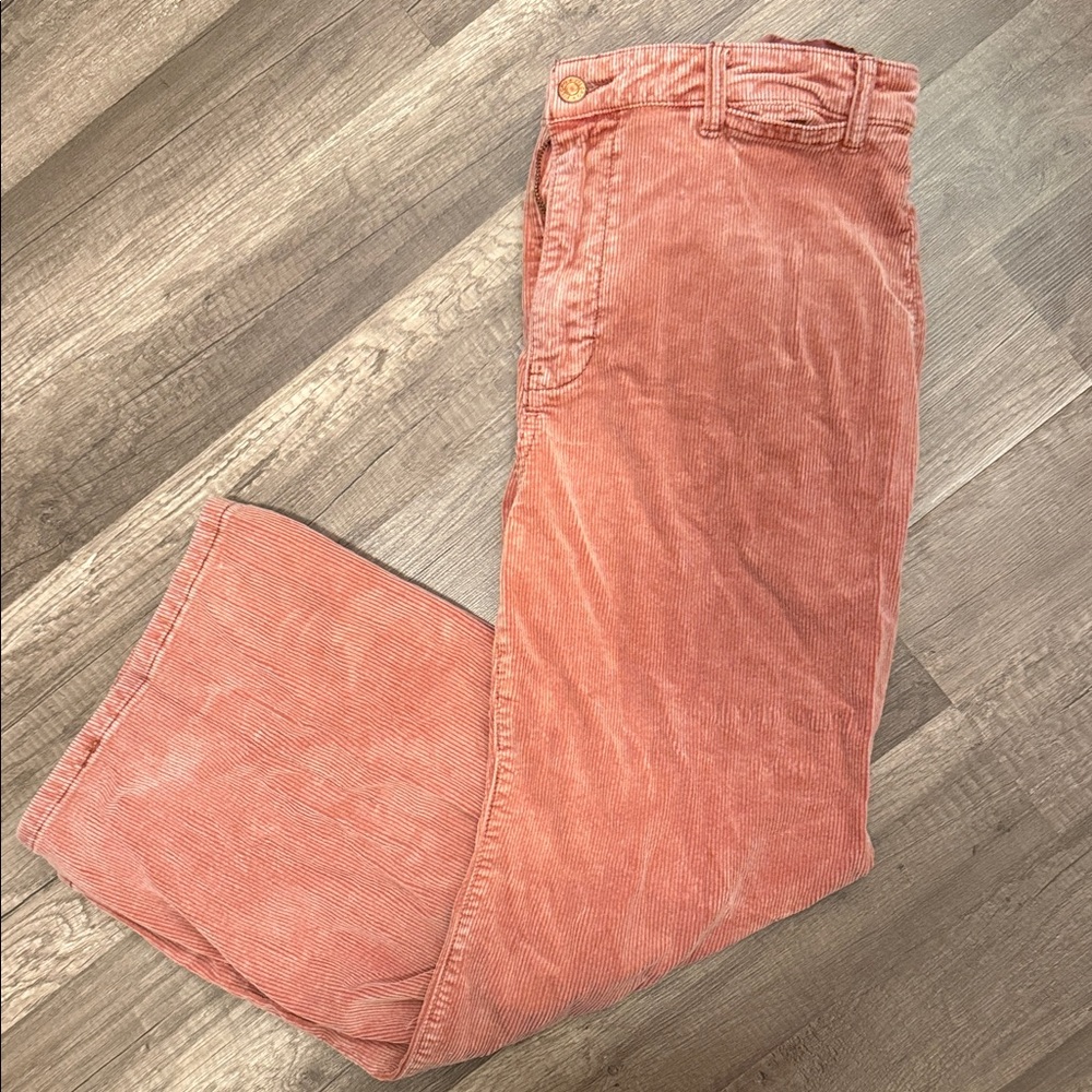Anthropologie Women’s 27 Corduroy wide Pants capri